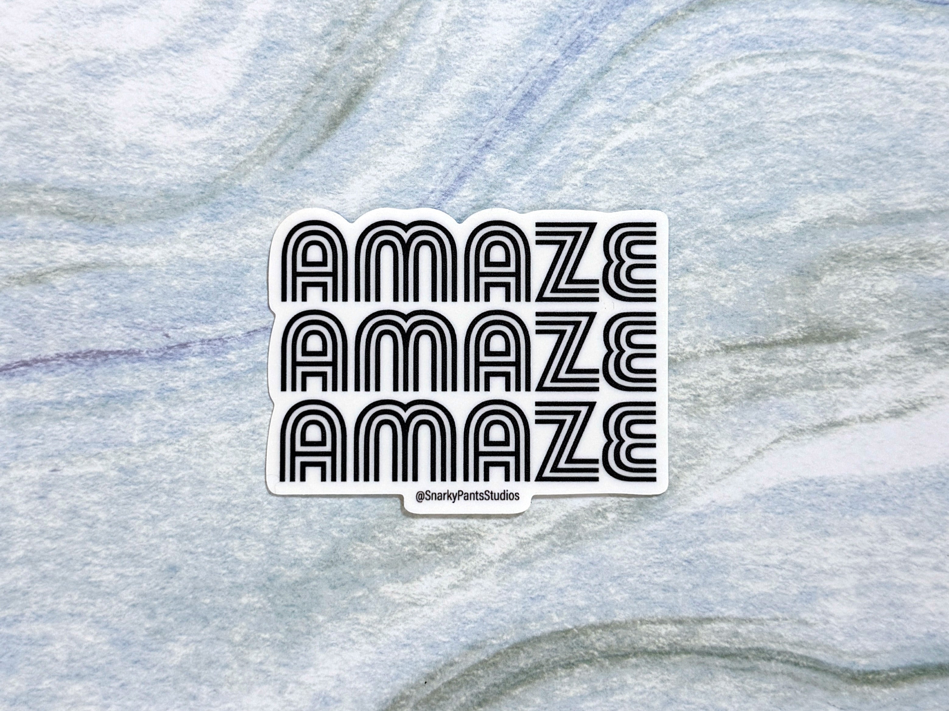 Amaze Amaze Amaze Sticker