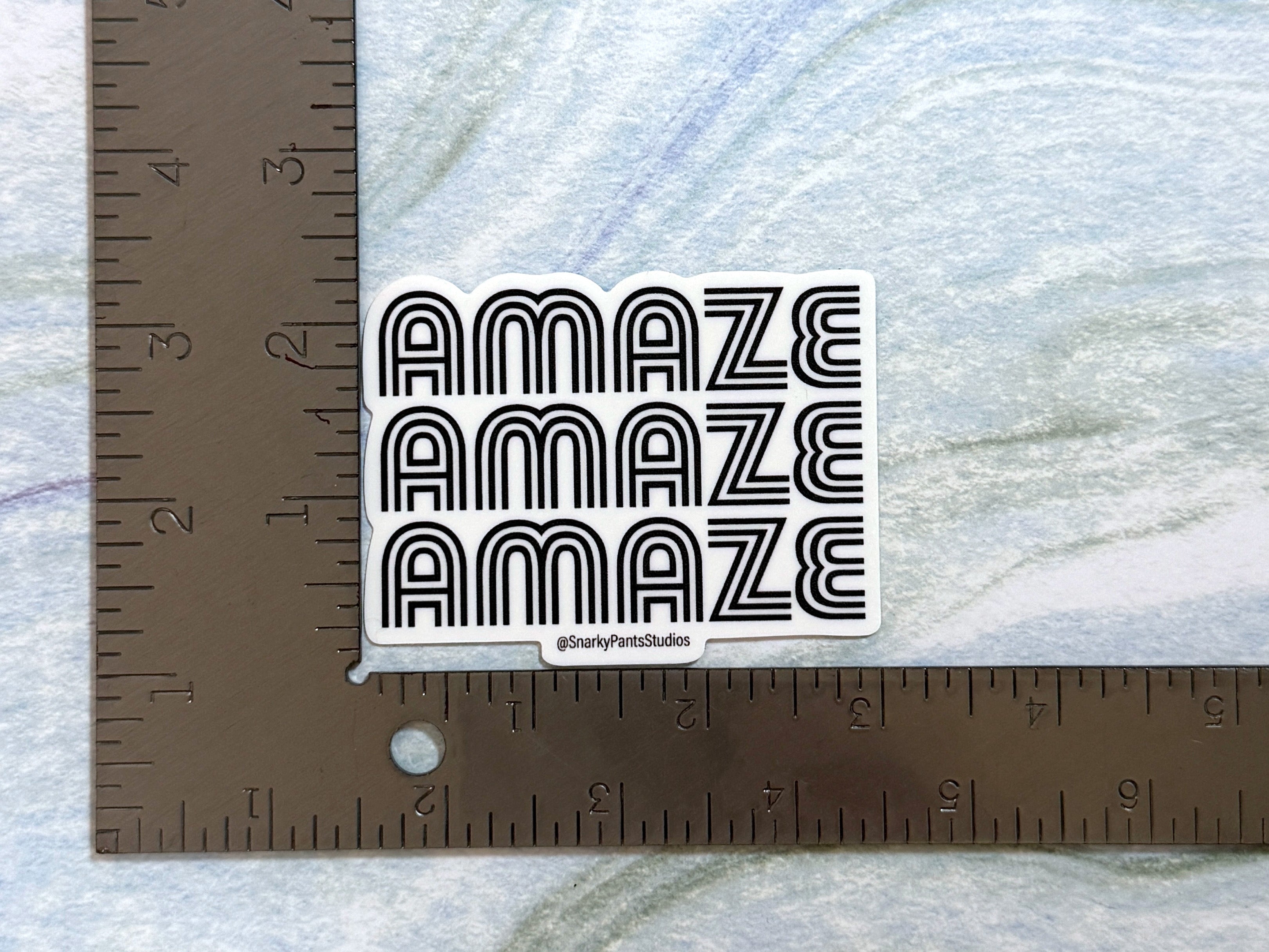 Amaze Amaze Amaze Sticker
