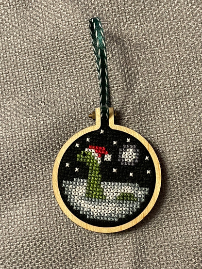 Loch Ness Monster Holiday Ornament