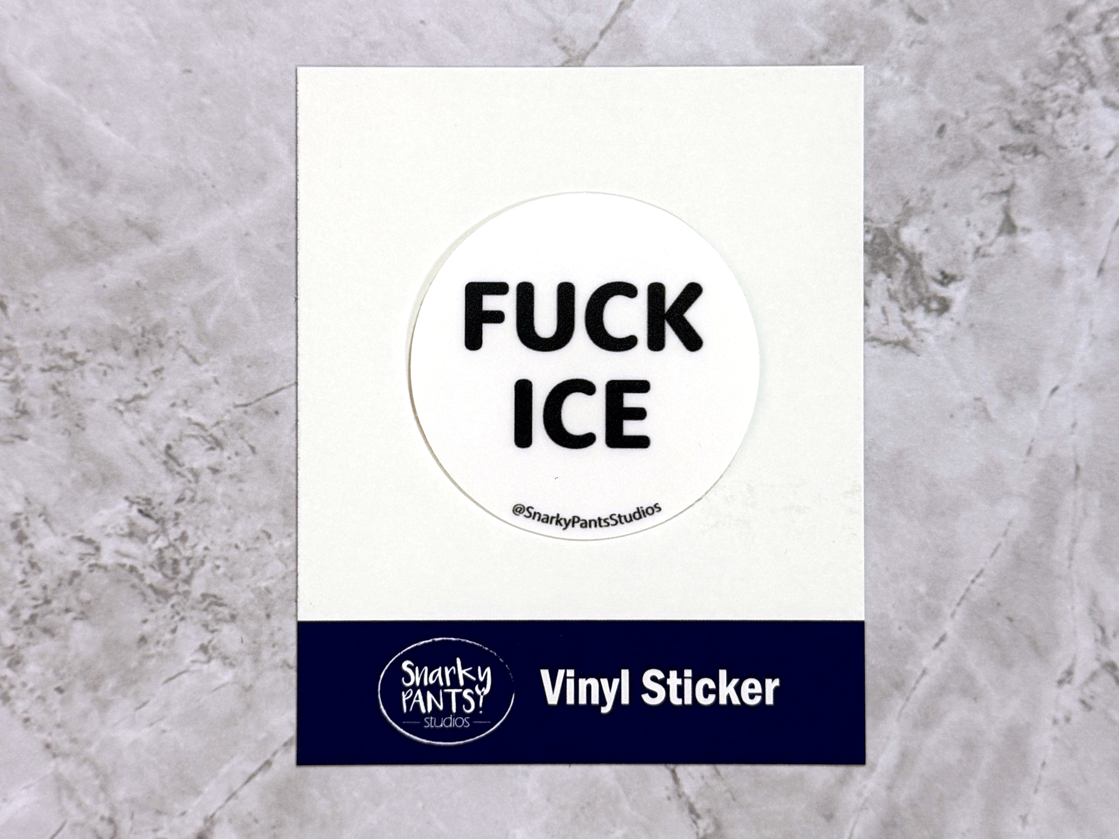 Fuck ICE Sticker