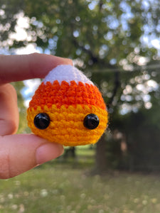 Mini Candy Corn, Mini Crochet Candy Corn