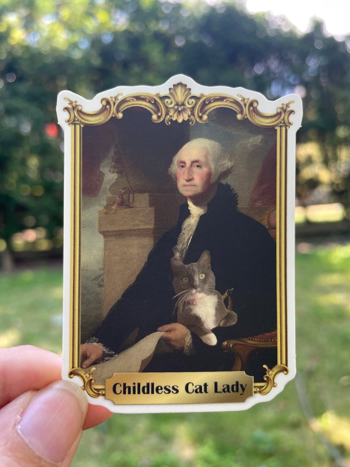 Childless Cat Lady Sticker