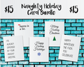 Naughty Card Bundle