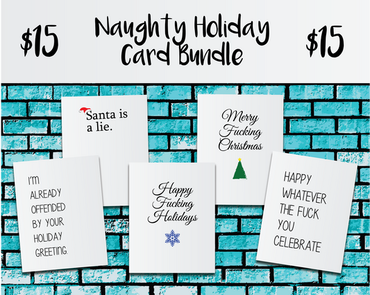 Naughty Card Bundle