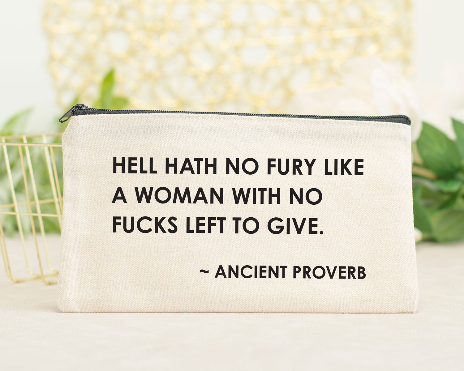Ancient Proverb Pouch