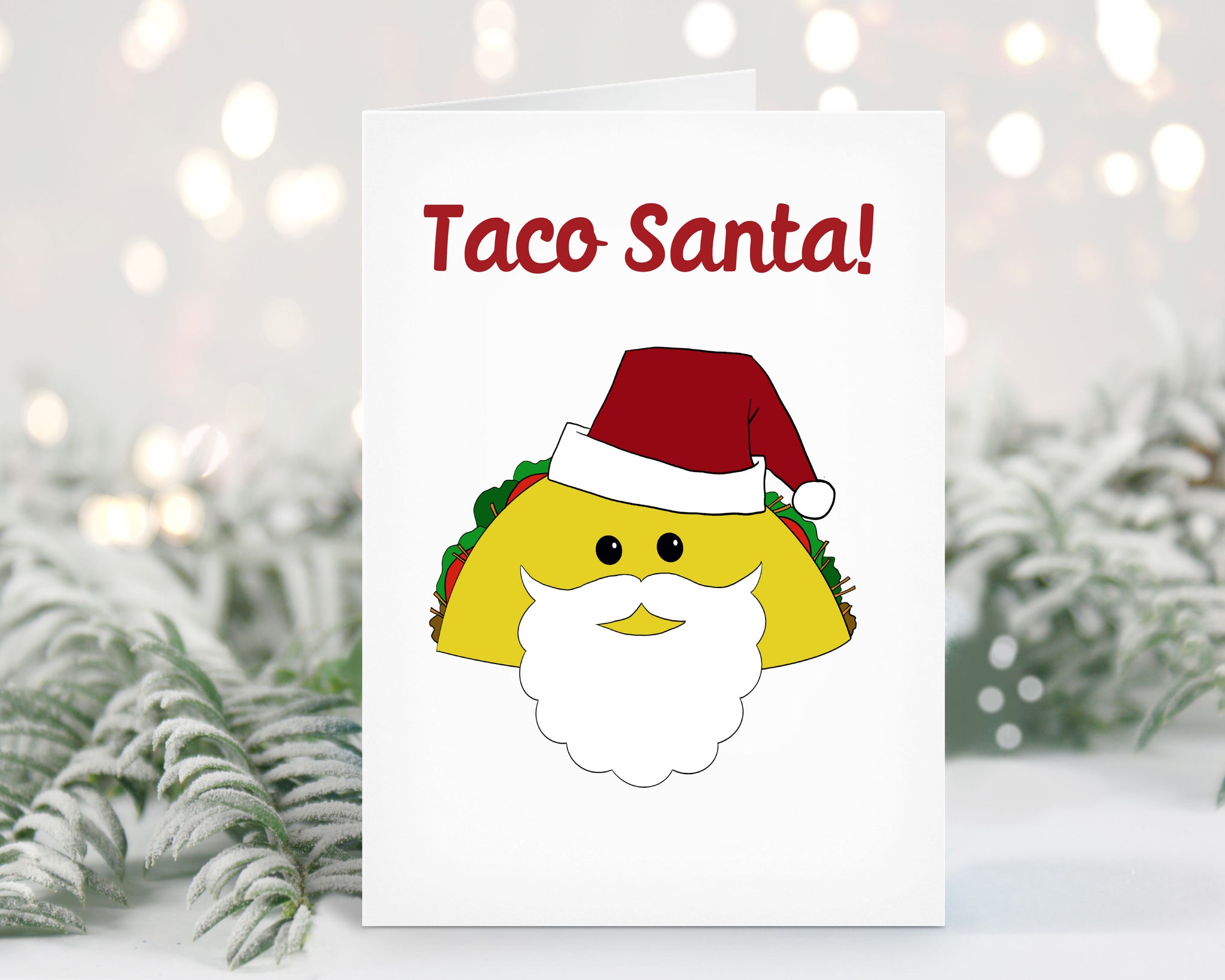Taco Santa Card
