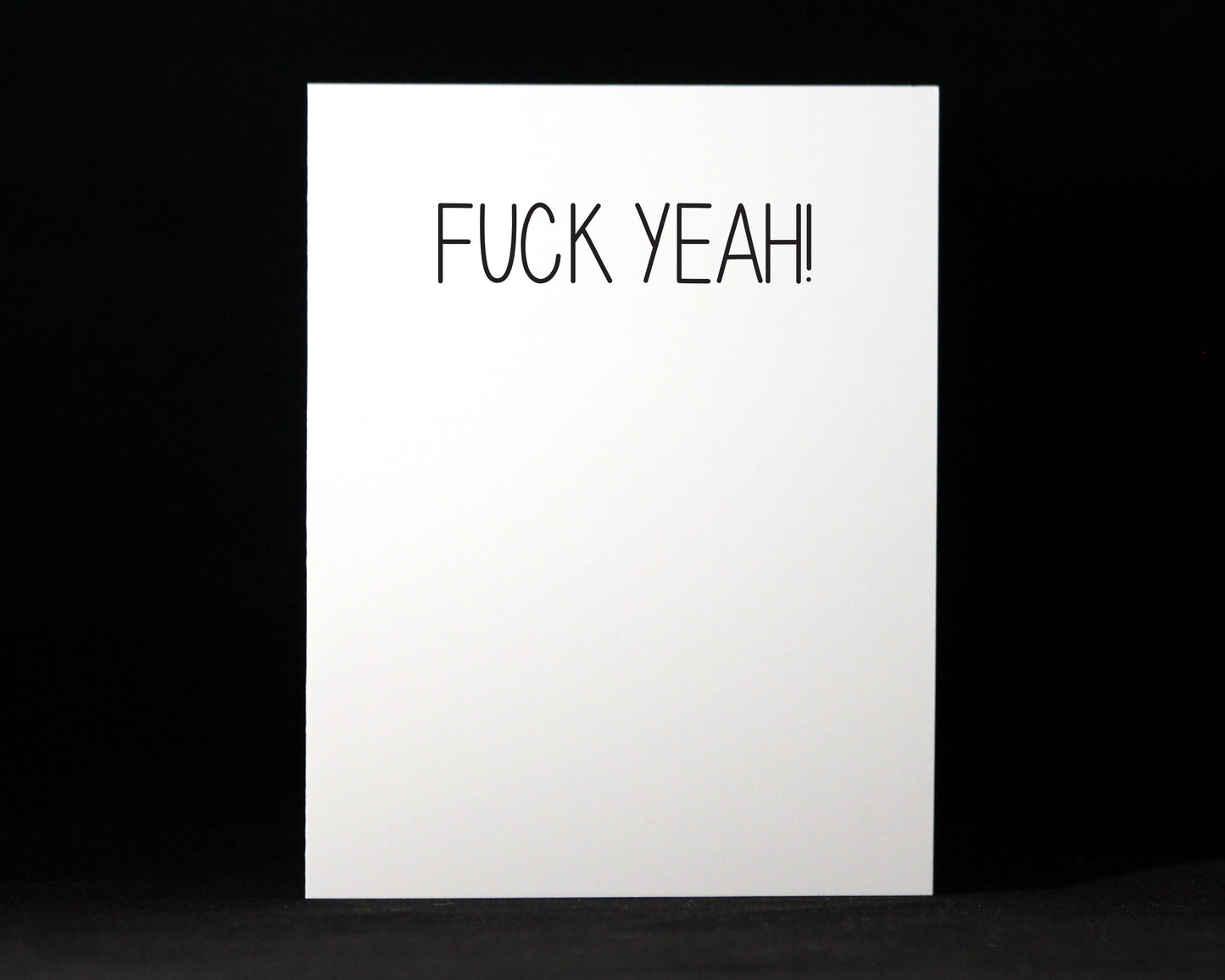 Fuck yeah, Congrats, Funny Card, Happy, Friendship, Love, Birthday, Snarky, Cards