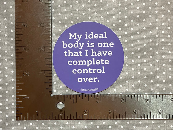 Ideal body Sticker