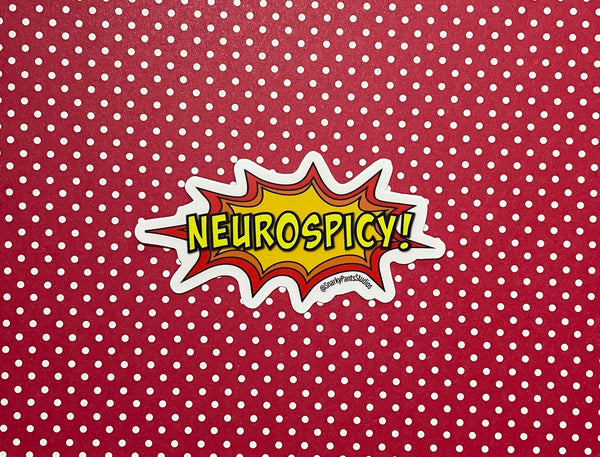 Neurospicy Sticker