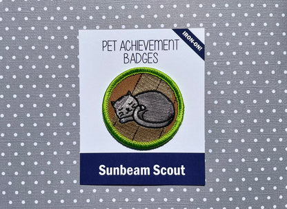 Sunbeam Scout, Pet Achievement Badge